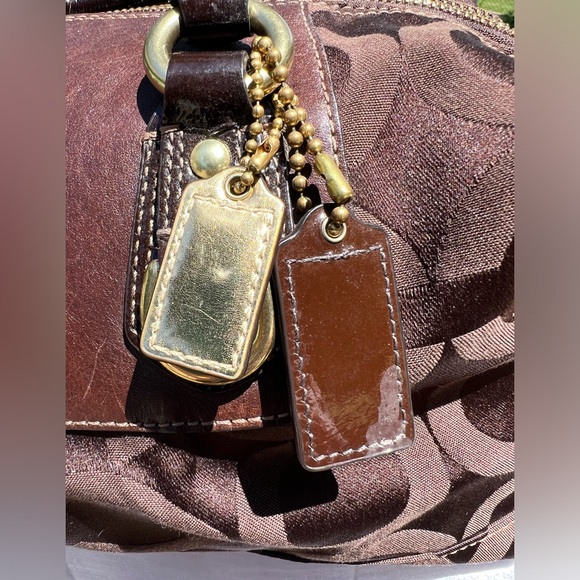 COACH ASHLEY MONOGRAM HANDBAG/SHOULDER BAG 2008 EUC - Picture 5 of 14